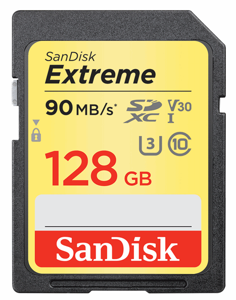 تصاویر گوشی 128GB-Extreme V30 UHS-I U3 Class 10 600X 90MBps SDXC