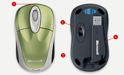 تصاویر گوشی Wireless Notebook Optical Mouse 3000