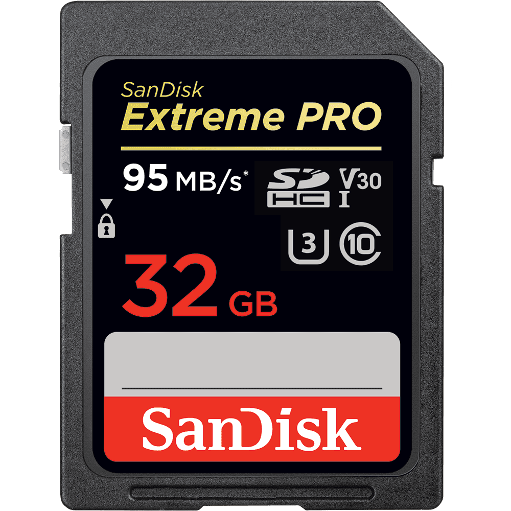 تصاویر گوشی 32GB-EXTREME PRO-SDHC UHS-I -Class 10-U3-V30