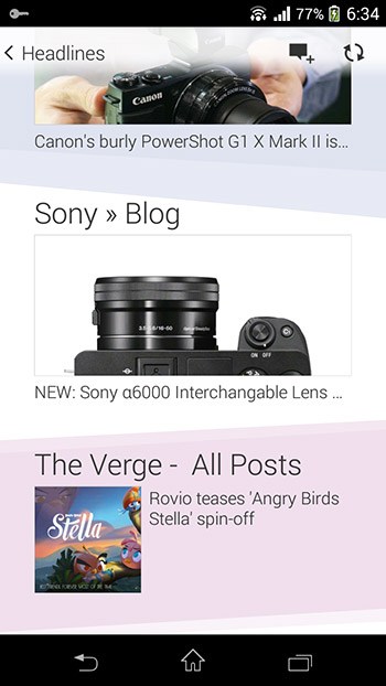 Smart Connect و قابلیت‌های اجتماعی تصاویر Xperia Z1 Compact