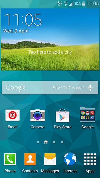 نرم‌افزار تصاویر Galaxy S5 - دست دوم - کارکرده