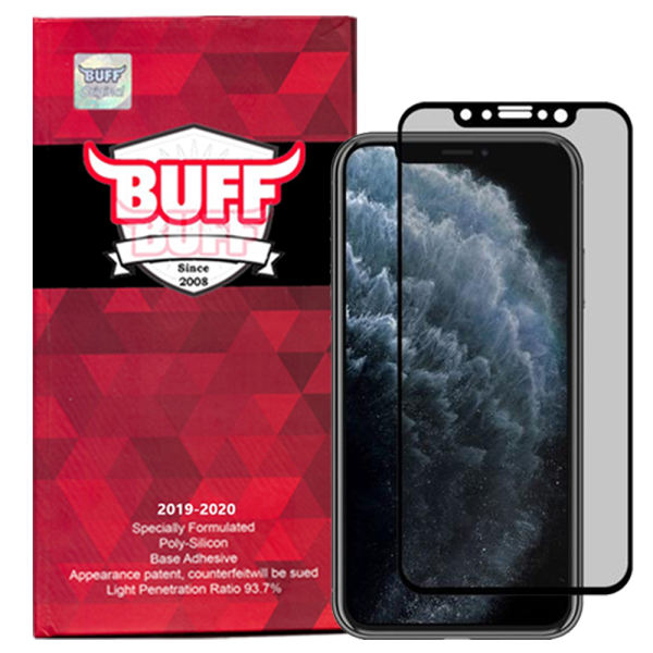 گلس محافظ صفحه نمایش گوشی موبایل بوف-BUFF محافظ صفحه نمایش Privacy مدل F33 برای گوشی موبایل اپل Iphone 11