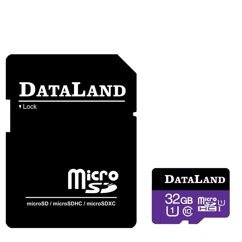 كارت حافظه / Memory Card دیتالند-DATALAND 32GB - microSDHC 533x Class 10 UHS-I U1 85MBps + Adapter