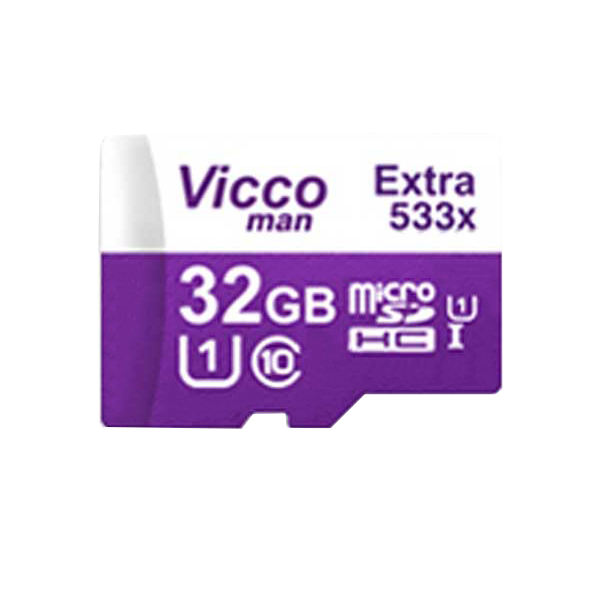 كارت حافظه / Memory Card ویکومن-Vicco man 32GB - microSDHC Extre 533X Class 10 UHS-I U1 80MBps