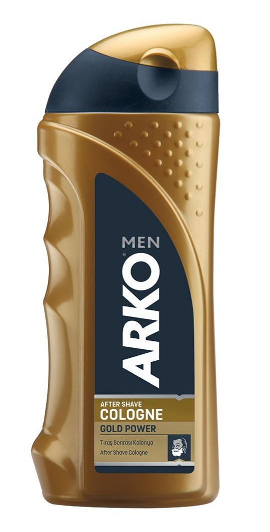 افتر شیو - After Shave آرکو من-ARKO MEN افتر شیو مدل Gold Power حجم 250 میلی لیتر - برای انواع پوست