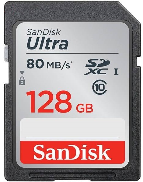 كارت حافظه / Memory Card سنديسك-SanDisk Ultra UHS-I U1 Class 10 533X 80MBps SDXC - 128GB