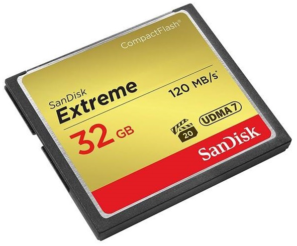 كارت حافظه / Memory Card سنديسك-SanDisk 32GB-Extreme CompactFlash 800X 120MBps