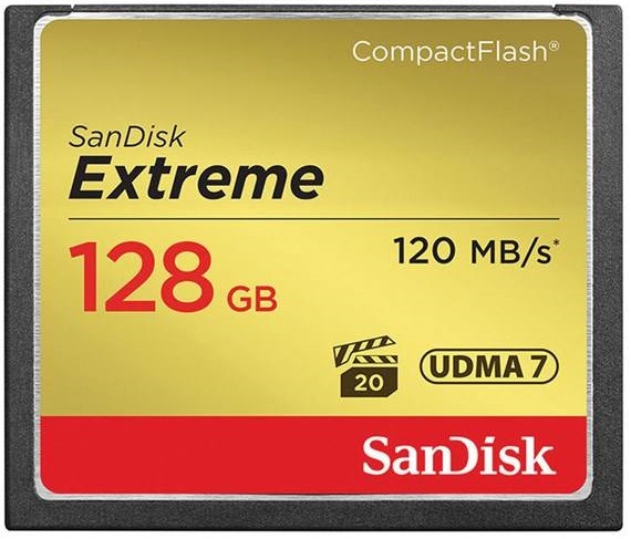 كارت حافظه / Memory Card سنديسك-SanDisk 128GB - Extreme CompactFlash 800X 120MBps