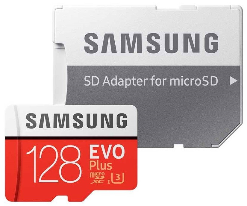 كارت حافظه / Memory Card سامسونگ-Samsung 128GB-Evo Plus UHS-I U3 Class 10 100MBps microSDXC With Adapter