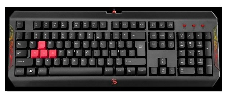كيبورد - Keyboard ايفورتك-A4Tech  Bloody Q100 Blazing Gaming Keyboard