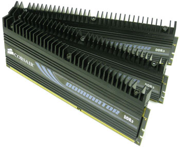 عکس رم کامپیوتر - RAM PC - Corsair /   Dominator Series Triple 6GB FSB 1600