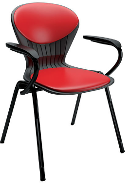 صندلی آموزشی/دانشجویی برند نامشخص-- صندلی اداری مدل B101