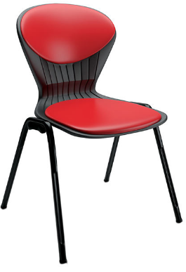 صندلی آموزشی/دانشجویی برند نامشخص-- صندلی اداری مدل B100