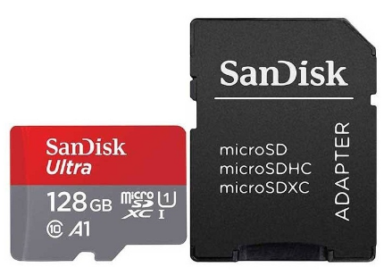 كارت حافظه / Memory Card سنديسك-SanDisk 128GB-Ultra UHS-I U1 Class 10 And A1 100MBps 667X microSDXC