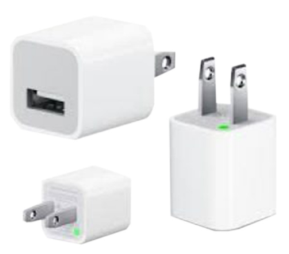 عکس شارژر دیواری موبایل -  Wall Charger - Apple / اپل  MD814 5W USB Charger