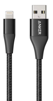 کابل -مبدل -رابط--تبدیل پورت ها انکر-ANKER A8452 PowerLine Plus II USB To Lightning Cable 90cm