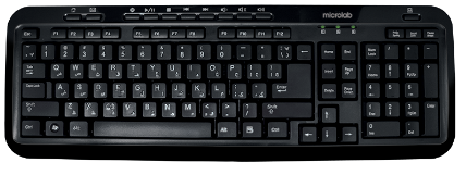 كيبورد - Keyboard  -Microlab  BP 6308 Wired Keyboard