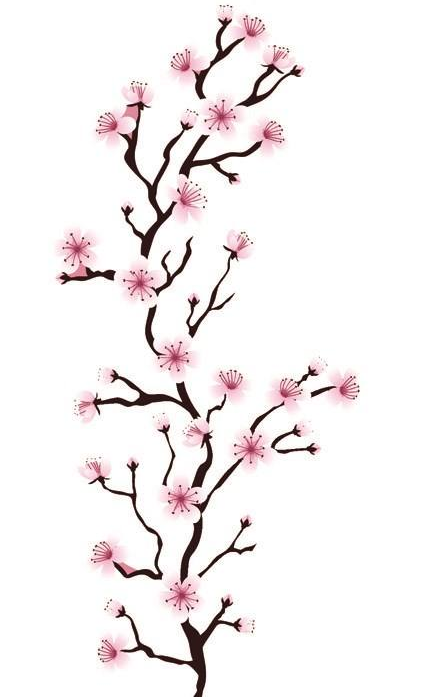 برچسب -استیکر- پوستر دیواری Salso-سالسو  استیکر سه بعدی طرح شکوفه های بهاری 