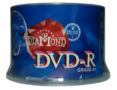 دی وی دی خام-DVD برند نامشخص-- دی وی دی خام دیاموند-Diamond پک 50 عددی