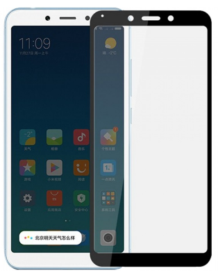 گلس محافظ صفحه نمایش گوشی موبایل برند نامشخص-- 6D Full Adhesive Glass Xiaomi Redmi 6
