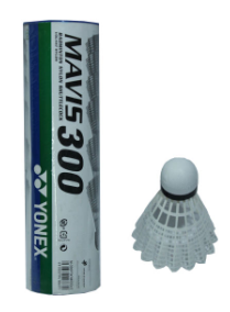 توپ بدمینتون یونکس-YONEX توپ بدمینتون مدل Mavis 300 بسته ۶ عددی - پلاستیکی سالنی