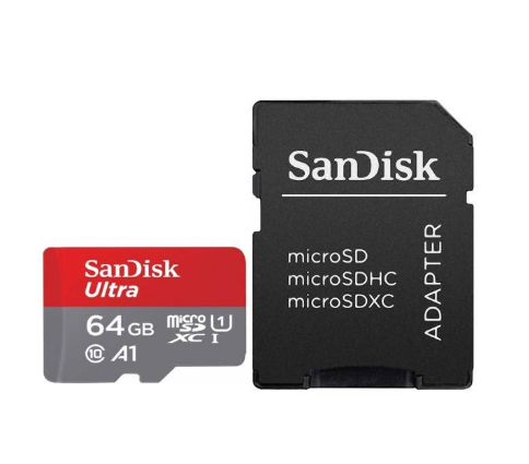 حافظه فلش / Flash Memory سنديسك-SanDisk 64GB-Ultra UHS-I U1 Class 10 And A1 100MBps 667X microSDXC