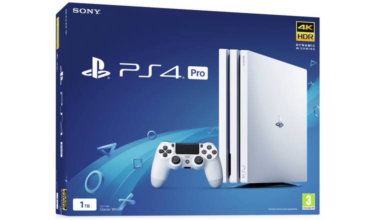 کنسول بازی سونی-SONY Playstation 4 Pro Region 3 1TB -Glacier White