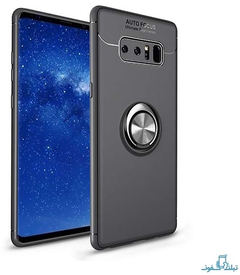 کیس -كيف -قاب-کاور  گوشی موبایل اتوفوکاس-Auto Focus Becation Magnetic Ring for Samsung Galaxy Note8