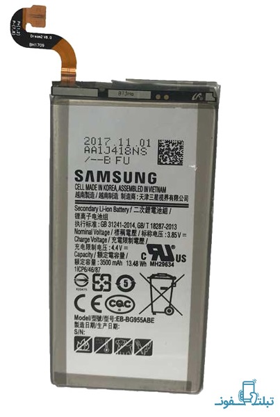 باتری گوشی موبایل برند نامشخص-- باتری موبایل سامسونگ مدل EB-BG955ABE با ظرفیت 3500mAh مناسب برا
