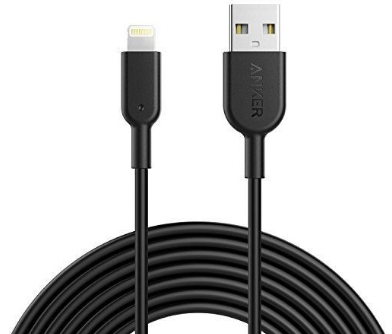 کابل -مبدل -رابط--تبدیل پورت ها انکر-ANKER A8431H11 PowerLine II USB To Lightning Cable 30cm