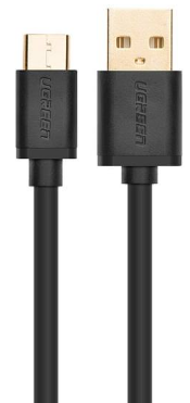 کابل -مبدل -رابط--تبدیل پورت ها یو گیرین-UGREEN کابل تبدیل USB به USB-C مدل US141 طول 1 متر