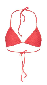 لباس شنا سوپردرای-Superdry  سوتین مایو تراینگل زنانه - رنگ نارنجی - مرجانی