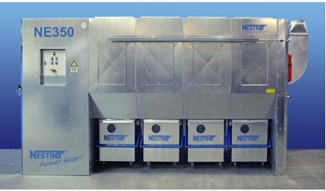 هواکش صنعتی- دستگاه مکنده نسترو-Nestro دستگاه مکنده صنعتی داخل سالنی مدل NE350