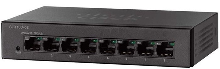  سوئيچ شبکه - SWITCH سیسکو-Cisco SG110D-08 8Port Unmanaged Switch