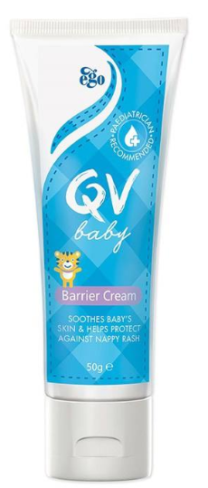 کرم و لوسیون کودک و نوزاد کیو وی-QV کرم کودک مدل Barrier Cream مقدار 50 گرم