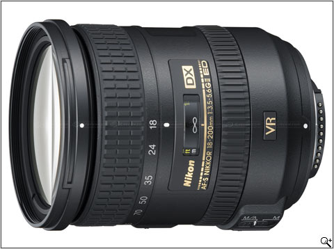 لنز دوربین دیجیتال نيكون-Nikon لنز سیگما 18-200MM F3.5-6.3 DC OS / HSM