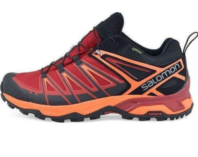 کفش ورزشی مردانه سالومون-Salomon کفش مخصوص پیاده روی مردانه مدل 2-MT 398670-مشکی نارنجی
