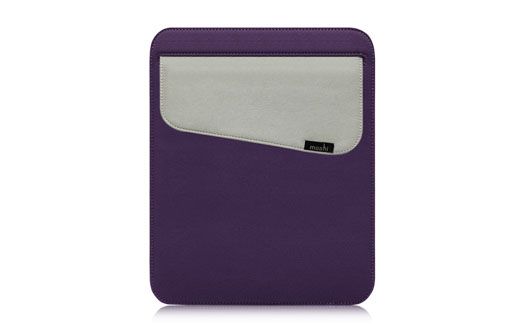 کیف -کیس آیپد-ipad case موشی-Moshi Muse iPad - Purple