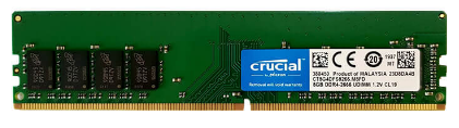 رم کامپیوتر - RAM PC کروشیال-Crucial 8GB -CT8G4DFS8266 DDR4 2666Mhz CL19 RAM