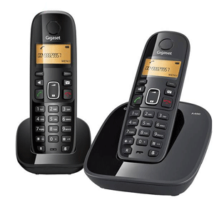 عکس دستگاه تلفن بی سیم/بیسیم - Gigaset / گیگاست تلفن مدل A490 DUO