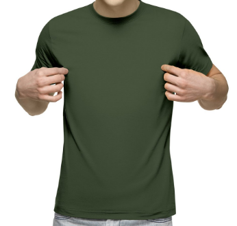 تیشرت و پولوشرت مردانه برند نامشخص-- تیشرت آستین کوتاه مردانه کد 1ZGR رنگ سبز ارتشی