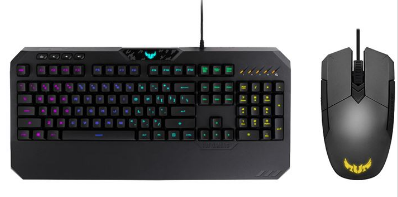 كيبورد + موس ايسوس-Asus TUF Gaming Combo Gaming Keyboard and Mouse