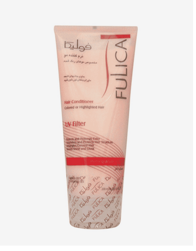 شامپو مو فولیکا-Fulica نرم کننده موهای رنگ شده مدل UV FILTER-رنگ قرمز