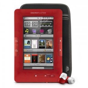 Ebook Reader-کتابخوان الکترونیکی انرژی سیستم-Energy SISTEM Red eBook C4-8GB