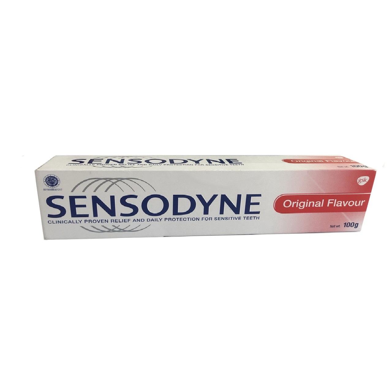 خمیردندان سنسوداین-Sensodyne خمیر دندان مدل Original Flavour وزن 100 گرم