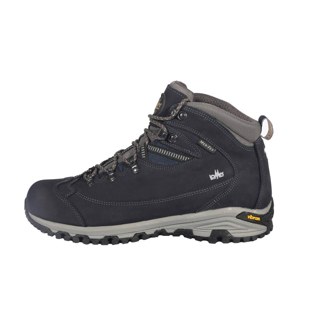 کفش کوه و پیاده روی لومر-Lomer کفش کوهنوردی cristallo nubuck mtx blue grey - طوسی سیر ساق دار