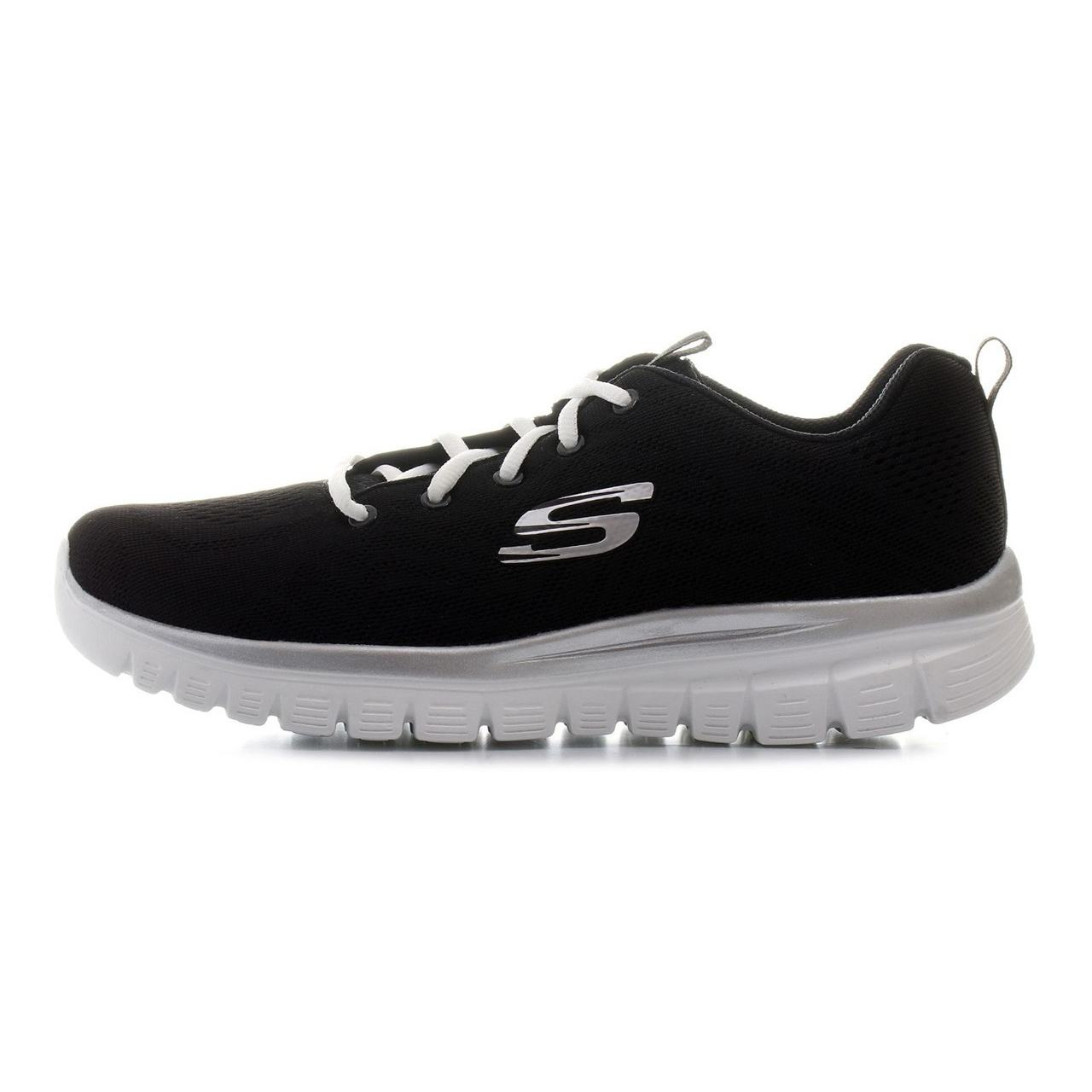 کفش ورزشی زنانه اسچیکرز-Skechers کفش مخصوص دویدن زنانه مدلMIRACLE 12615BKW - مشکی سفید
