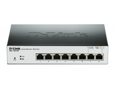  سوئيچ شبکه - SWITCH دي لينك-D-Link DGS-1100-08P
