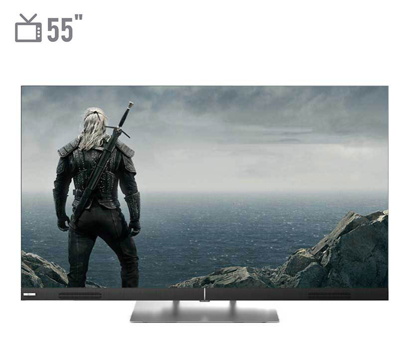 تلویزیون 4K-ULTRA HD TV  جی پلاس-Gplus تلویزیون ال ای دی هوشمند مدل GTV-55LQ721S سایز 55 اینچ