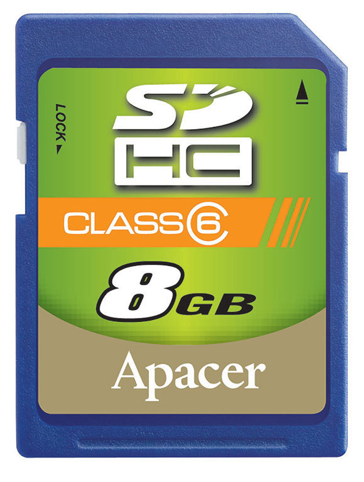 كارت حافظه / Memory Card اپيسر-Apacer SDHC Class 6 - 4GB